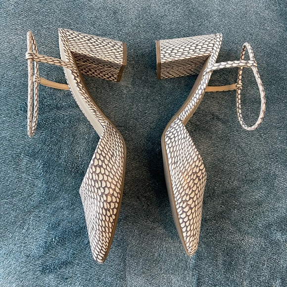 Is Marc Fisher A Good Brand Marc Fisher | Shoes | Marc Fisher Womens Snakeskin Callo Ankle Strap